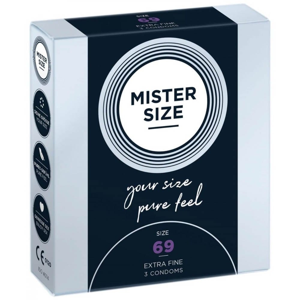 MISTER SIZE 69 mm Condoms 3 pieces | ViPstore.hu - Erotika webáruház #1 - EAN 4260605480195 | SKU MISTER6903