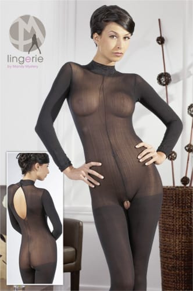 Longarm Catsuit Black S/M | ViPstore.hu - Erotika webáruház #1 - EAN 4024144230044 | SKU ORION00073