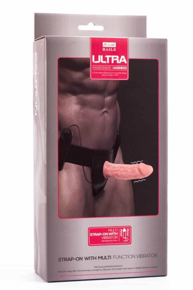 Ultra Strap-on with Vibration | ViPstore.hu - Erotika webáruház #2 - EAN 6959532329988 | SKU DEBRA01018