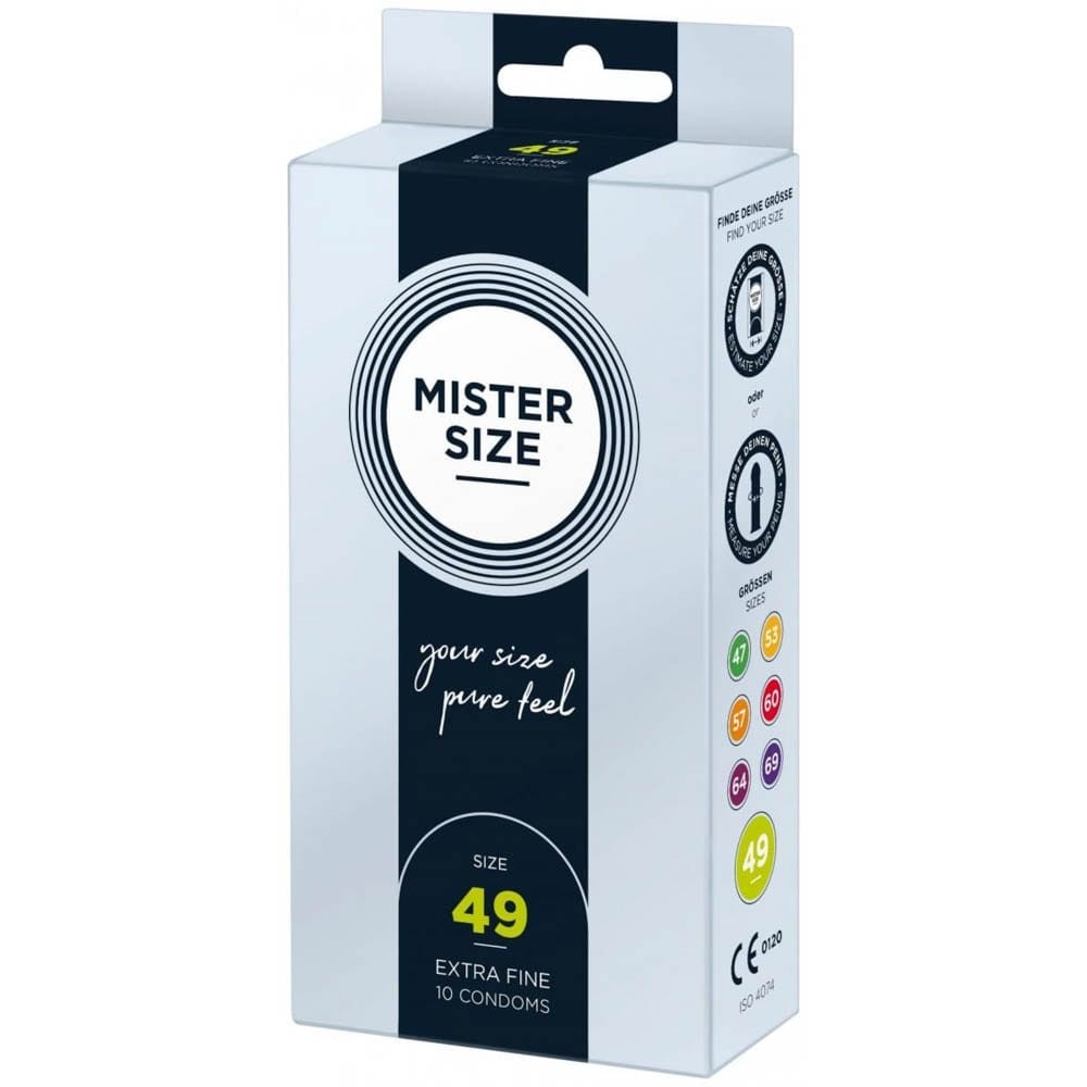 MISTER SIZE 49 mm Condoms 10 pieces | ViPstore.hu - Erotika webáruház #1 - EAN 4260605480058 | SKU MISTER4910