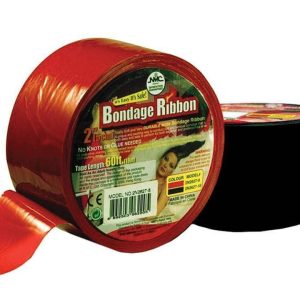 Bondage Ribbon 5cm/18mtr Black | ViPstore.hu - Erotika webáruház #1 - EAN 4892503062212 | SKU NMC0000794