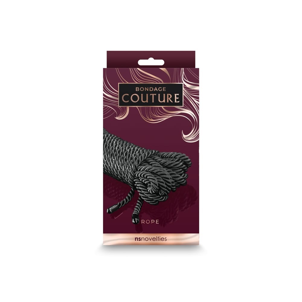 Bondage Couture - Rope - Black | ViPstore.hu - Erotika webáruház #1 - EAN 657447104640 | SKU NSTOYS0945