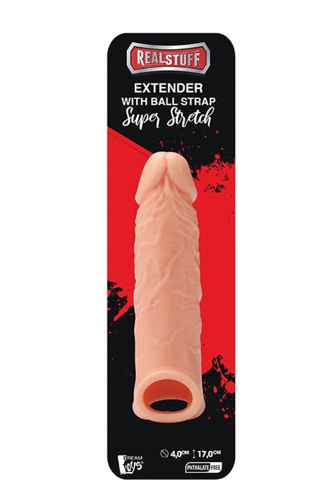 REALSTUFF EXTENDER WITH BALL STRAP 6.5 | ViPstore.hu - Erotika webáruház #1 - EAN 8719632677741 | SKU REALST0065