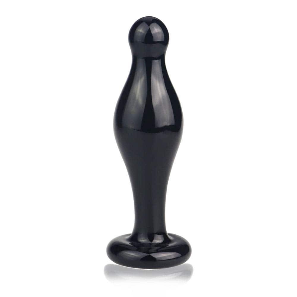 4.5" Glass Romance Anal Plug Black | ViPstore.hu - Erotika webáruház #2 - EAN 6970260903103 | SKU LVTOY00431