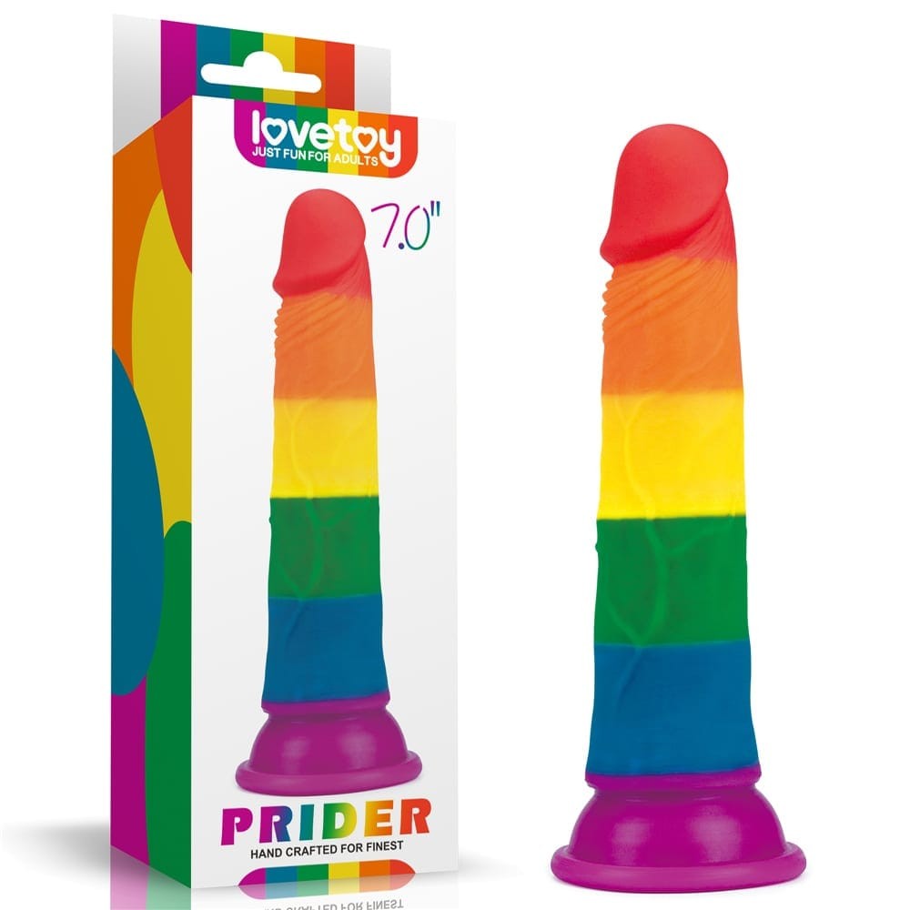 7'' Prider Dildo | ViPstore.hu - Erotika webáruház #1 - EAN 6970260908023 | SKU LVTOY00538