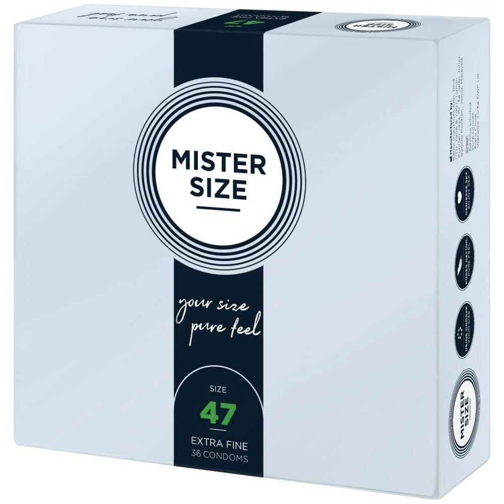 MISTER SIZE 47 mm Condoms 36 pieces | ViPstore.hu - Erotika webáruház #1 - EAN 4260605480034 | SKU MISTER4736