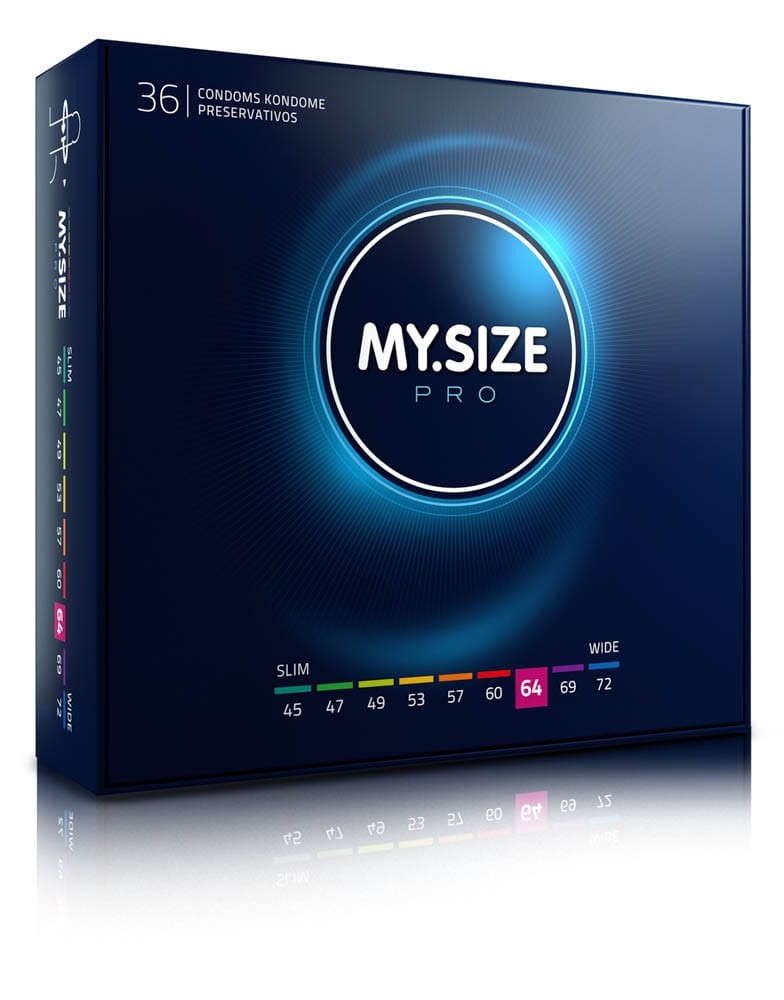 MY SIZE PRO Condoms 64 mm (36 pieces) | ViPstore.hu - Erotika webáruház #1 - EAN 4025838436643 | SKU MSPRO06436