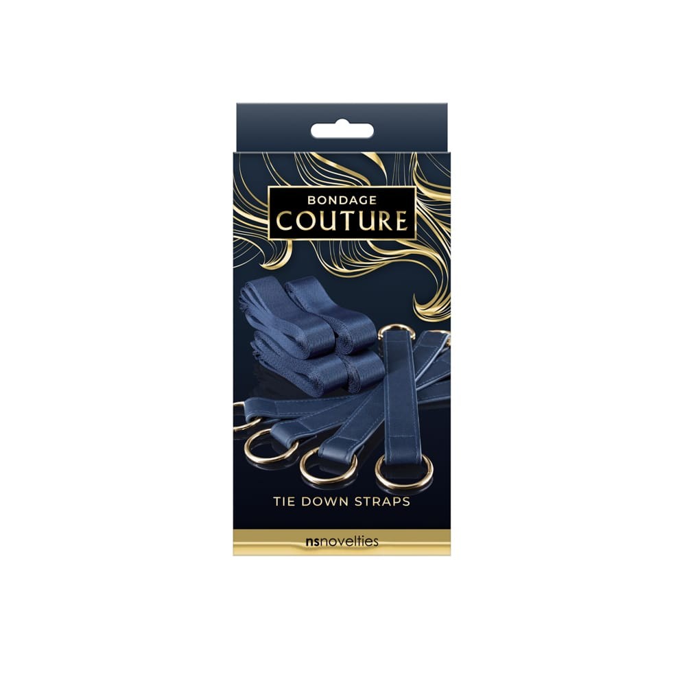 Bondage Couture - Bed Restraints - Blue | ViPstore.hu - Erotika webáruház #1 - EAN 657447104206 | SKU NSTOYS0942