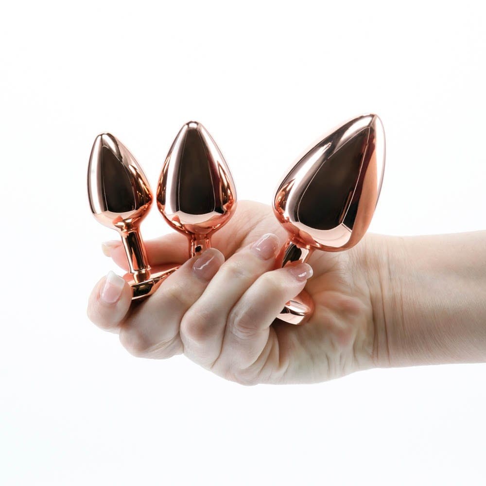 Rear Assets - Trainer Kit - Rose Gold - Pink Heart | ViPstore.hu - Erotika webáruház #3 - EAN 657447105340 | SKU NSTOYS0970
