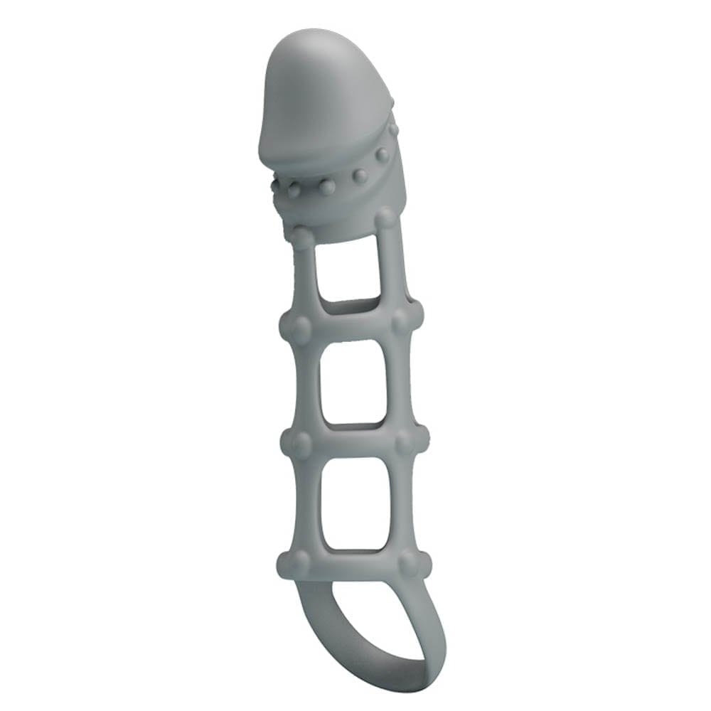 Pretty Love Penis Sleeve With Ball Strap White | ViPstore.hu - Erotika webáruház #4 - EAN 6959532320411 | SKU DEBRA01514
