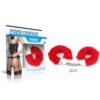 Fetish Pleasure Fluffy Hand Cuffs Red | ViPstore.hu - Erotika webáruház #1 - EAN 6942063401223 | SKU LVTOY00272
