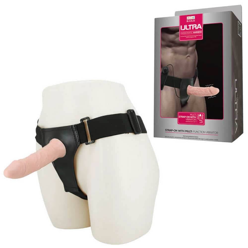 Ultra Strap-on with Vibration | ViPstore.hu - Erotika webáruház #6 - EAN 6959532329988 | SKU DEBRA01018