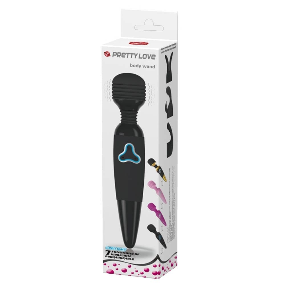 Pretty Love Body Wand Black | ViPstore.hu - Erotika webáruház #1 - EAN 6959532324969 | SKU DEBRA01430