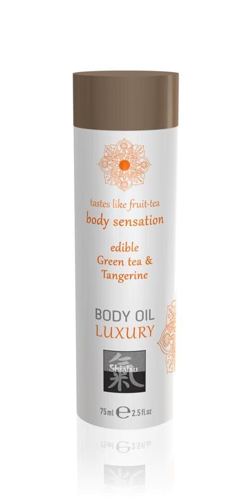 Luxury body oil - Green tea & Tangerine 75ml | ViPstore.hu - Erotika webáruház #1 - EAN 4042342004786 | SKU HOT0067020