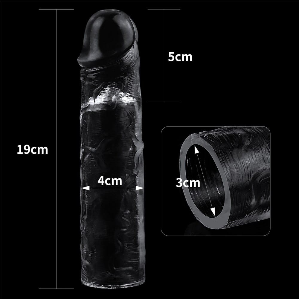 Flawless Clear Penis Sleeve Add 2'' | ViPstore.hu - Erotika webáruház #7 - EAN 6970260909136 | SKU LVTOY00449
