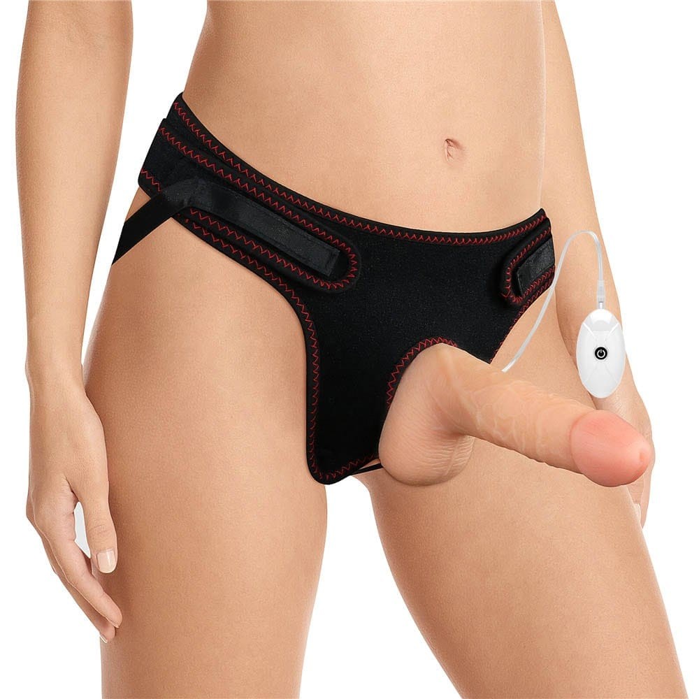 Vibrating Easy Strapon Set 7.0'' | ViPstore.hu - Erotika webáruház #4 - EAN 6970260908658 | SKU LVTOY00613