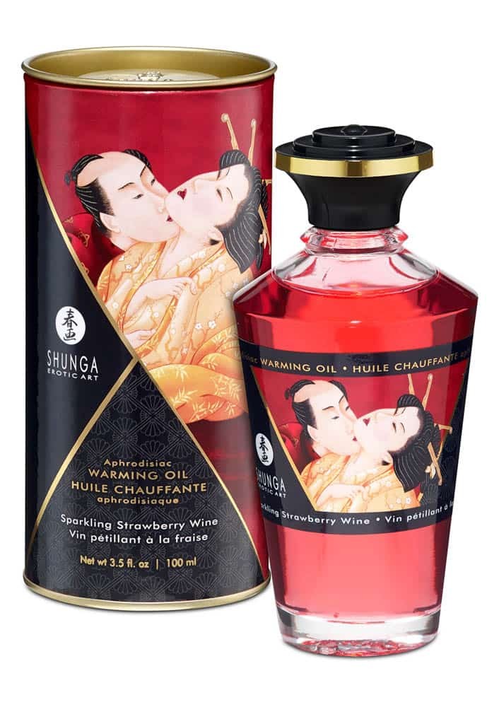 Aphrodisiac Oils Sparkling Strawberry Wine | ViPstore.hu - Erotika webáruház #3 - EAN 697309022088 | SKU SHUNGA0155