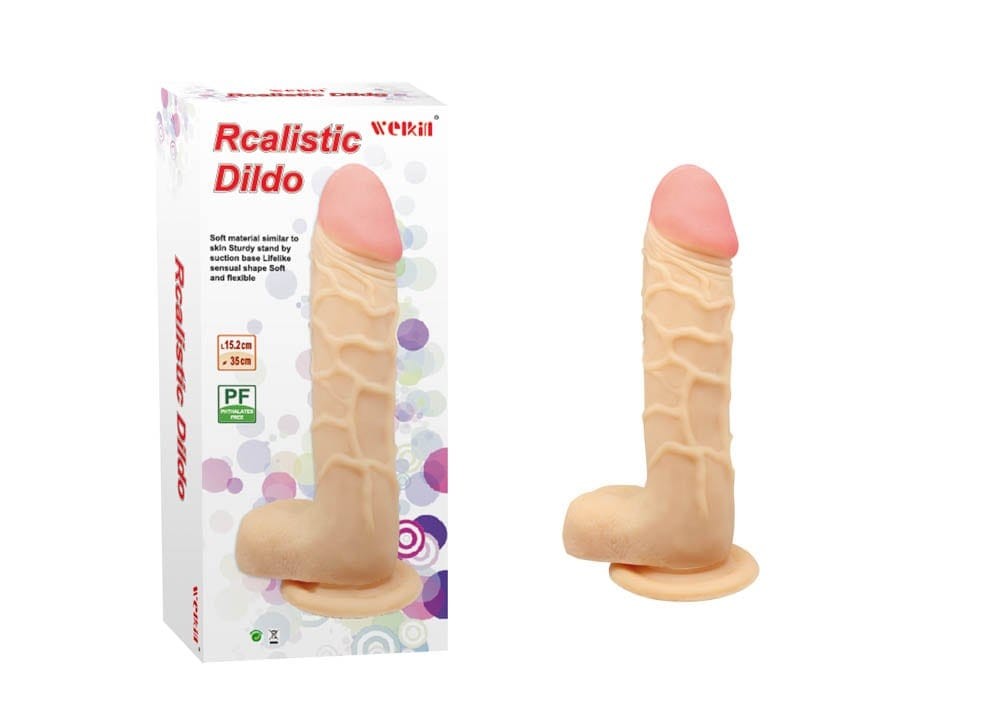 Charmly Realistic Dildo Flesh_B0O50_1 | ViPstore.hu - Erotika webáruház #1 - EAN 5999560514483 | SKU CHARM00076