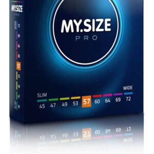 MY SIZE PRO Condoms 57 mm (3 pieces) | ViPstore.hu - Erotika webáruház #1 - EAN 4025838403577 | SKU MSPRO05703