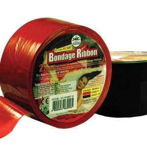 Bondage Ribbon 5cm/18mtr Red | ViPstore.hu - Erotika webáruház #1 - EAN 4892503062205 | SKU NMC0000793