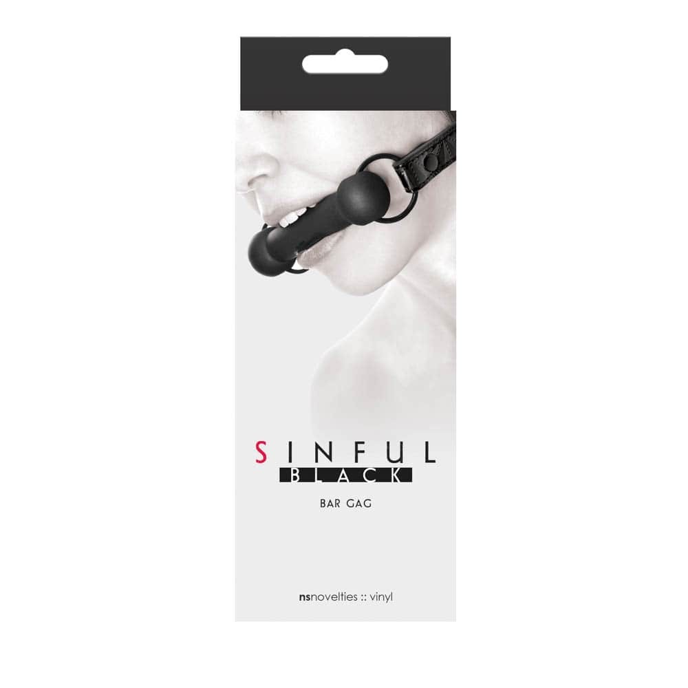 Sinful - Bar Gag - Black | ViPstore.hu - Erotika webáruház #1 - EAN 657447102455 | SKU NSTOYS0808