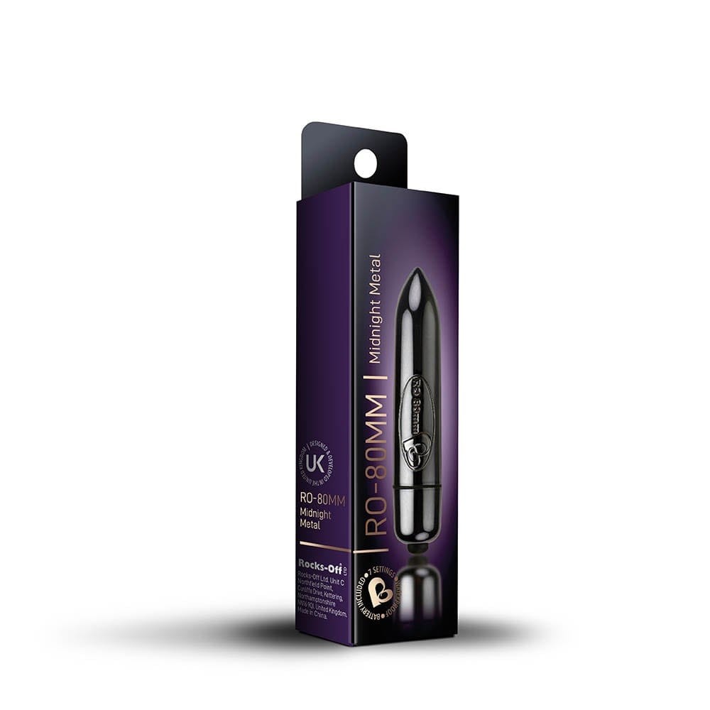 RO-80 mm Gun Metal | ViPstore.hu - Erotika webáruház #6 - EAN 811041011500 | SKU ROCKS00226