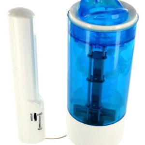 Up/Down Mouth Masturbator Clear Blue | ViPstore.hu - Erotika webáruház #1 - EAN 4890888115844 | SKU SEVCR00260