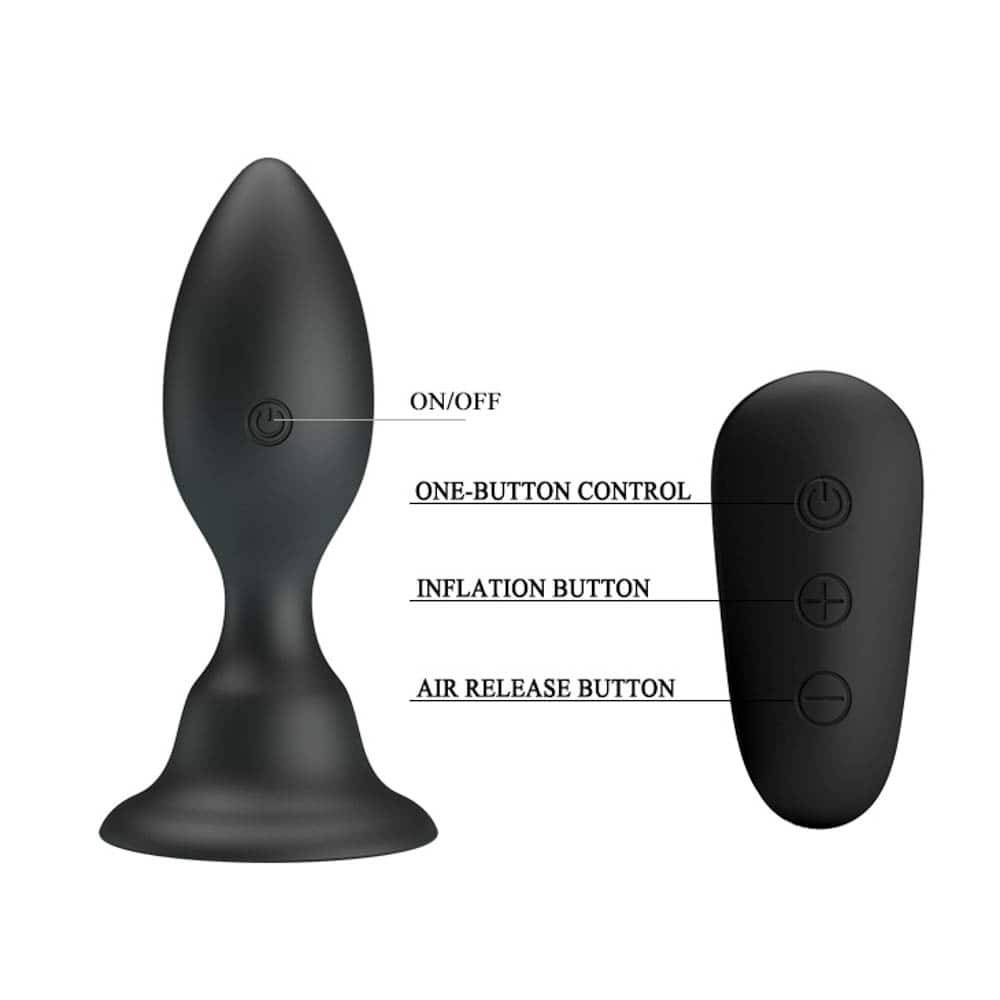 Mr. Play Vibrating Anal Plug with Remote Control | ViPstore.hu - Erotika webáruház #6 - EAN 6959532331820 | SKU DEBRA01368