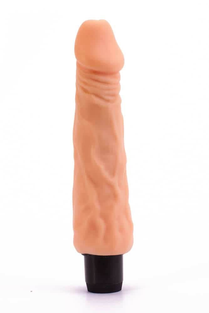 8'' Real Feel Cyberskin Vibrator | ViPstore.hu - Erotika webáruház #7 - EAN 6970260901642 | SKU LVTOY00016