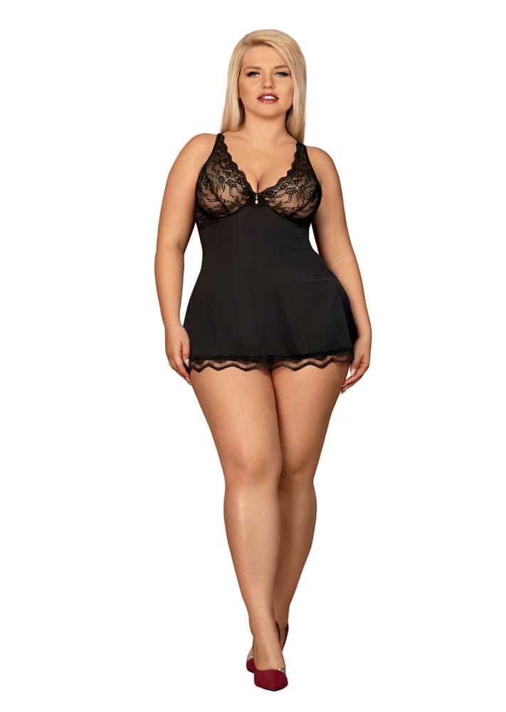 Luvae babydoll 2XL/3XL | ViPstore.hu - Erotika webáruház #1 - EAN 5901688226681 | SKU OBSES01311