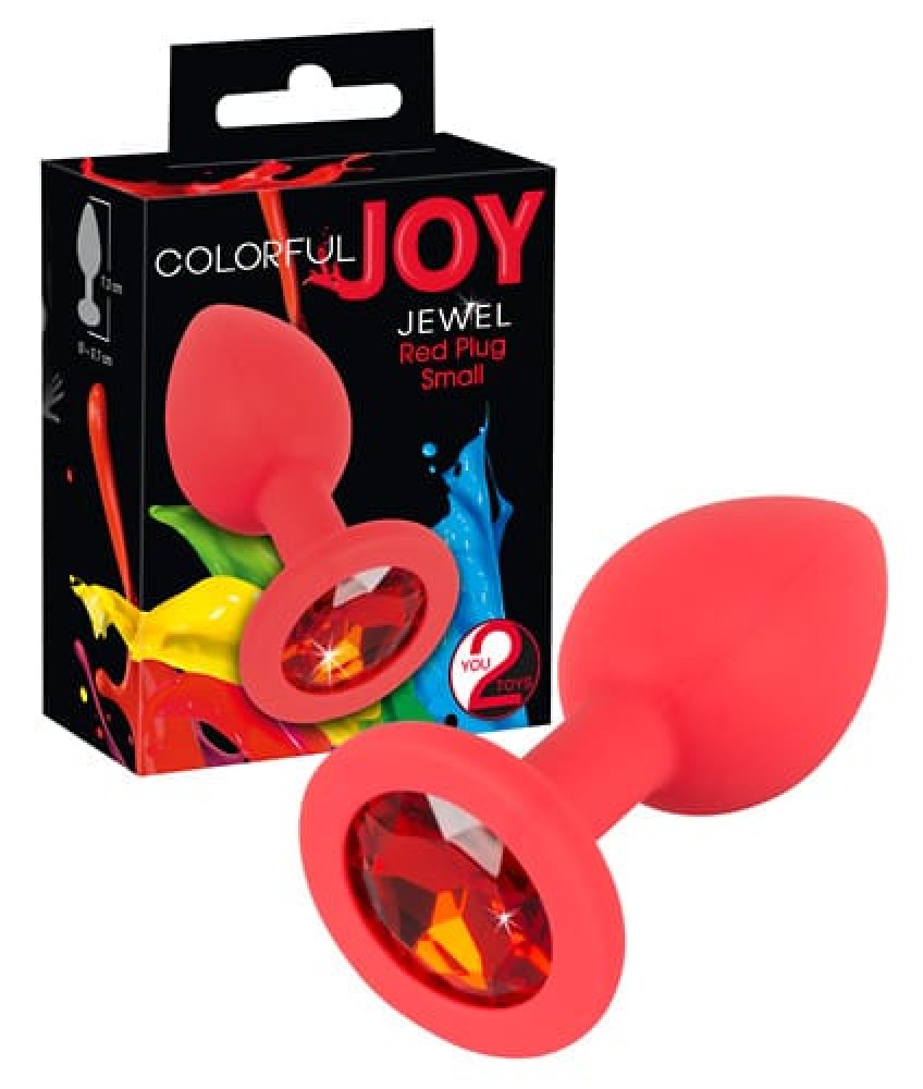 Colorful Joy Jewel Red Plug | ViPstore.hu - Erotika webáruház #1 - EAN 4024144537082 | SKU YOU2T00464