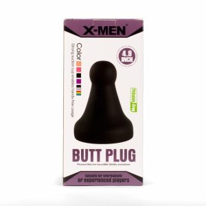 X-MEN 4.8" Butt Plug Black | ViPstore.hu - Erotika webáruház #1 - EAN 5999560515541 | SKU XMEN000100
