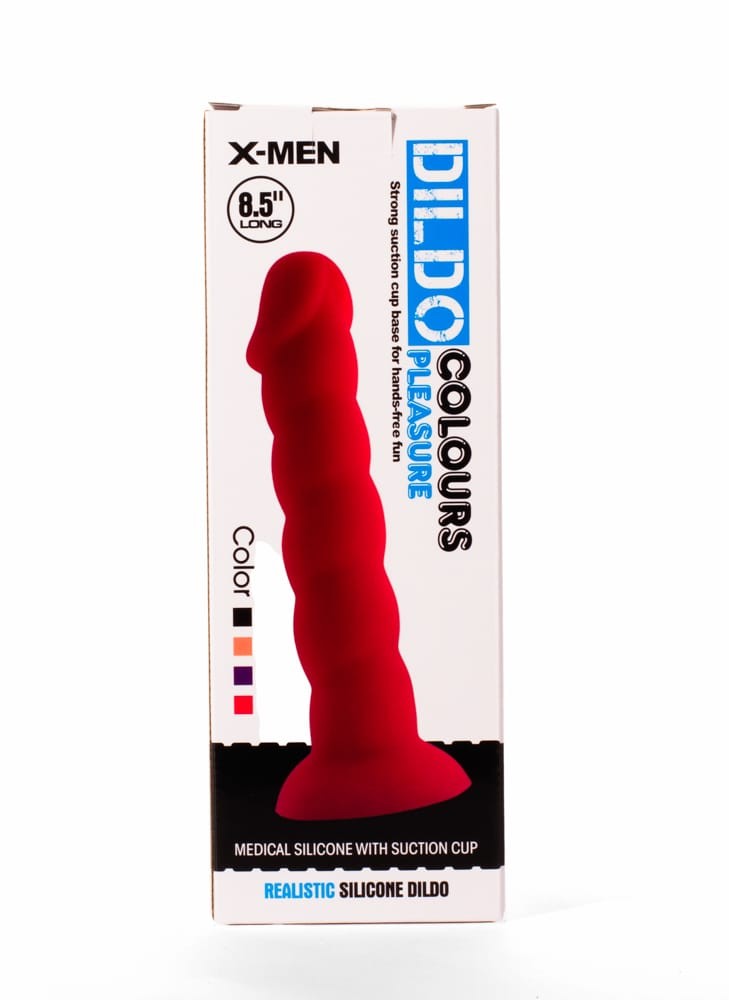 X-MEN 8.5" Dildo Colours Pleasure Flesh 4 | ViPstore.hu - Erotika webáruház #1 - EAN 5999560515565 | SKU XMEN000102