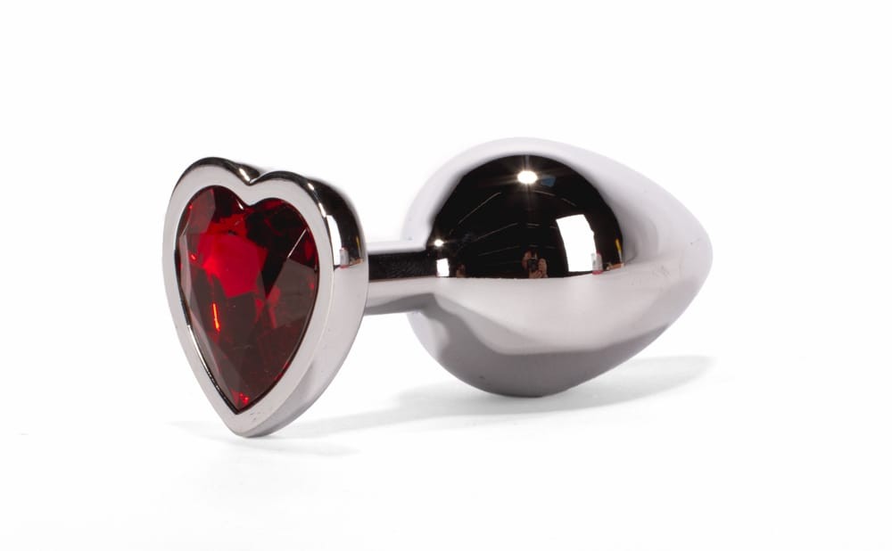 X-MEN Secret Shade Metal Butt Plug Red S | ViPstore.hu - Erotika webáruház #4 - EAN 5999560515879 | SKU XMEN000127