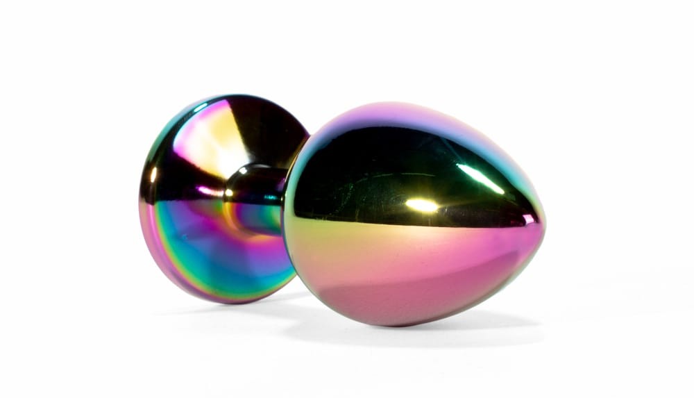 X-MEN Secret Shine Metal Butt Plug Rainbow S | ViPstore.hu - Erotika webáruház #3 - EAN 5999560515930 | SKU XMEN000129