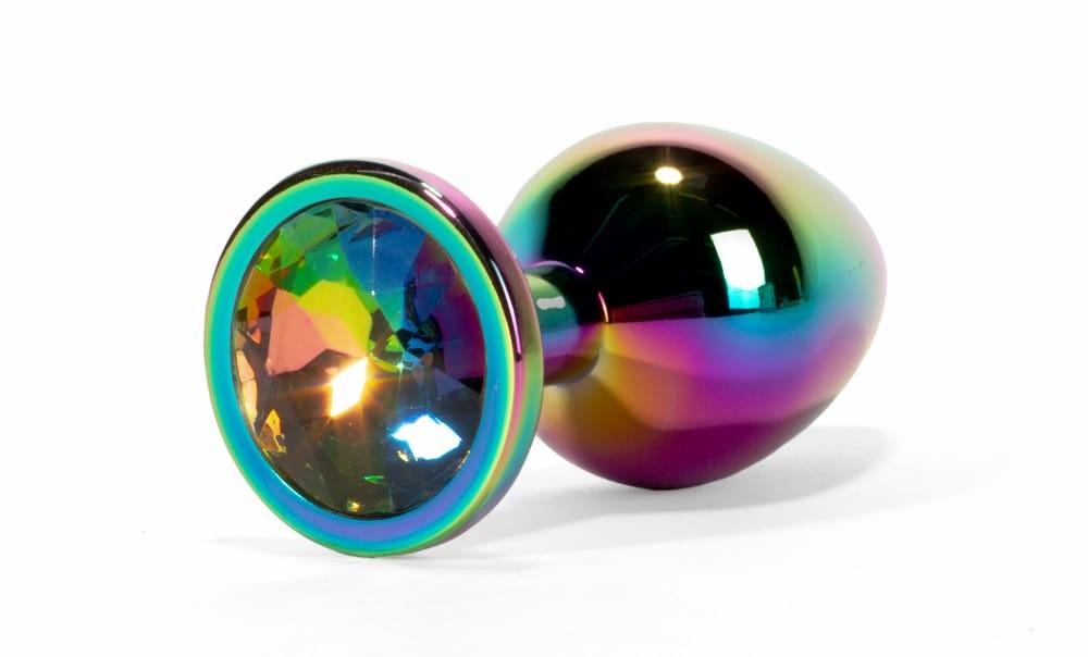 X-MEN Secret Shine Metal Butt Plug Rainbow S | ViPstore.hu - Erotika webáruház #4 - EAN 5999560515930 | SKU XMEN000129