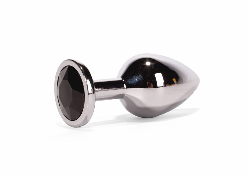 X-MEN Secret Shade Metal Butt Plug Black L | ViPstore.hu - Erotika webáruház #6 - EAN 5999560515831 | SKU XMEN000141