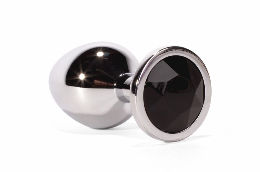 X-MEN Secret Shade Metal Butt Plug Black L | ViPstore.hu - Erotika webáruház #7 - EAN 5999560515831 | SKU XMEN000141