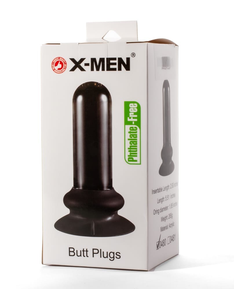 X-Men 5.51" Butt Plug | ViPstore.hu - Erotika webáruház #2 - EAN 5999560516463 | SKU XMEN000149