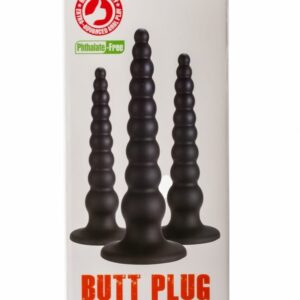 X-Men 7.87" Butt Plug Black S | ViPstore.hu - Erotika webáruház #1 - EAN 5999560516319 | SKU XMEN000205