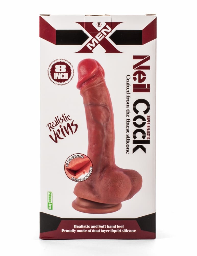 X-Men Neil 8" Cock Flesh | ViPstore.hu - Erotika webáruház #1 - EAN 5999560516586 | SKU XMEN000213