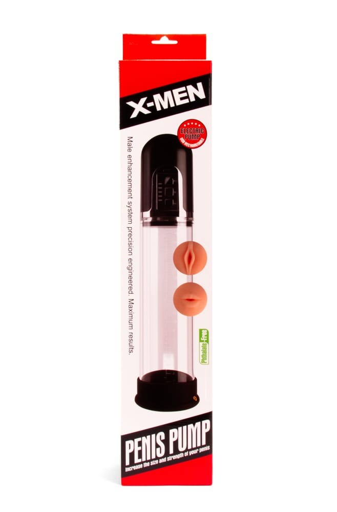 X-MEN Electric Penis Pump Black | ViPstore.hu - Erotika webáruház #1 - EAN 5999560513073 | SKU XMEN000001