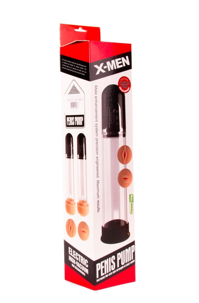 X-MEN Electric Penis Pump Black | ViPstore.hu - Erotika webáruház #2 - EAN 5999560513073 | SKU XMEN000001