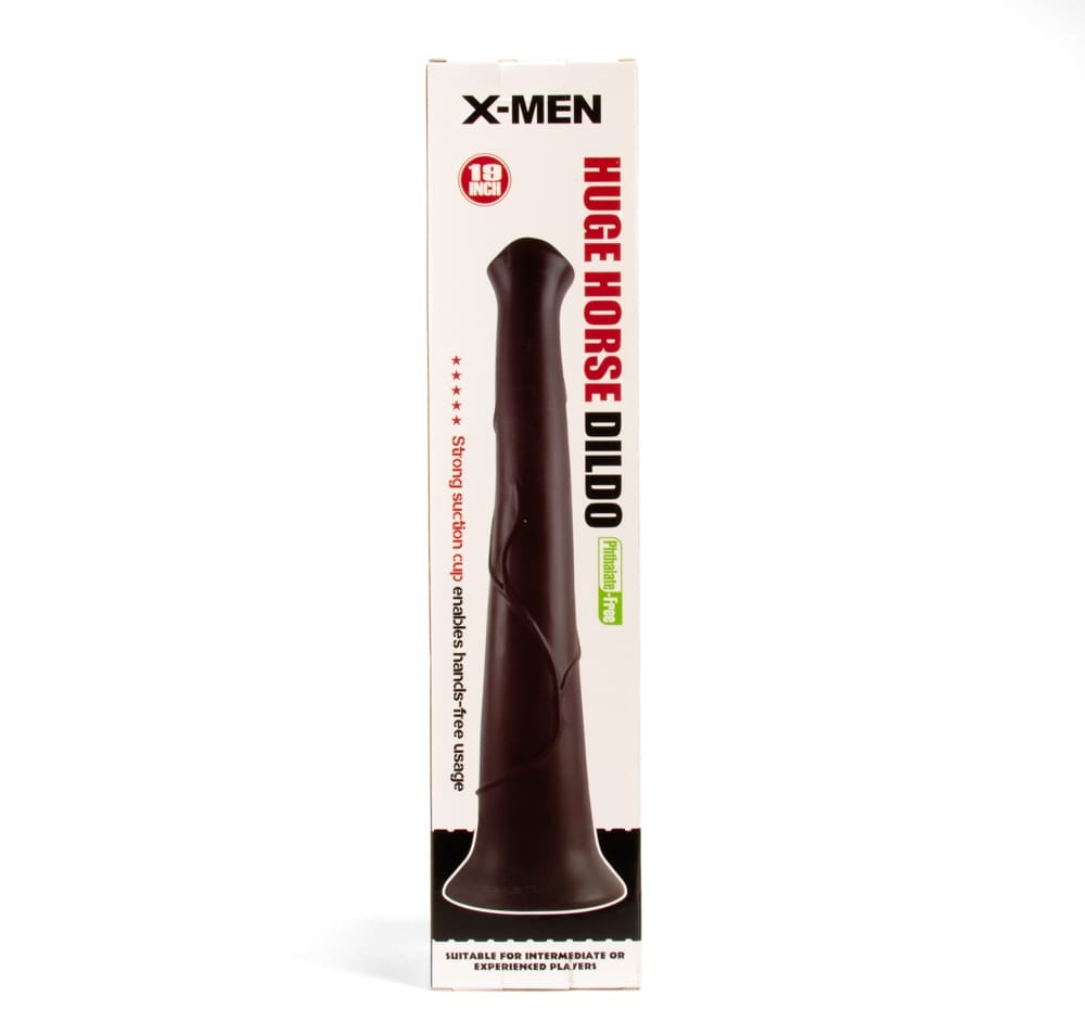 X-MEN Huge Horse Dildo 19 inch Black | ViPstore.hu - Erotika webáruház #1 - EAN 5999560513264 | SKU XMEN000020