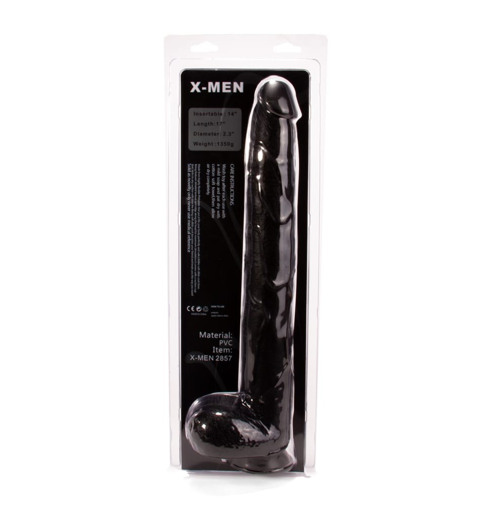X-MEN Marcus's 17 inch Cock Black | ViPstore.hu - Erotika webáruház #1 - EAN 5999560513394 | SKU XMEN000033