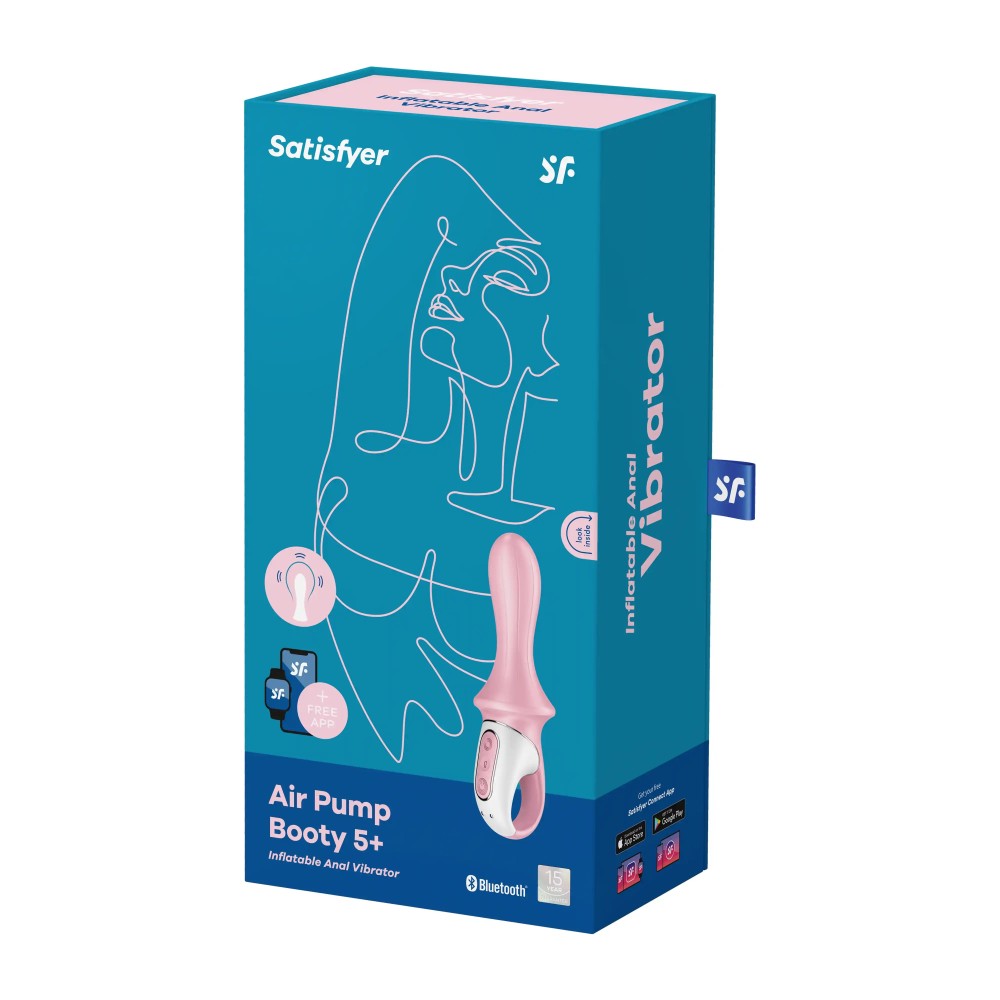 Air Pump Booty 5+ pink | ViPstore.hu - Erotika webáruház #1 - EAN 4061504038551 | SKU SATISFY374