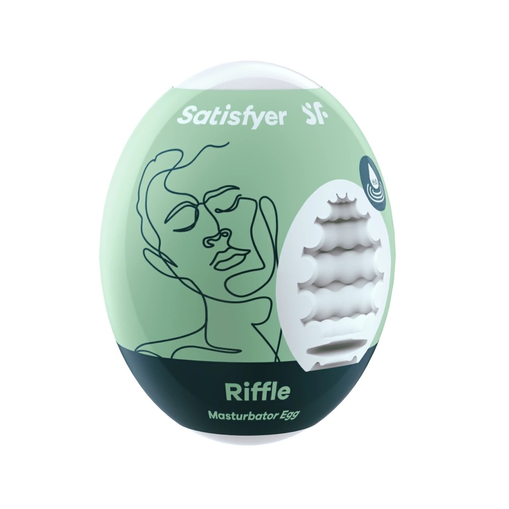 Masturbator Egg Single riffle | ViPstore.hu - Erotika webáruház #1 - EAN 4061504010007 | SKU SATISFY258