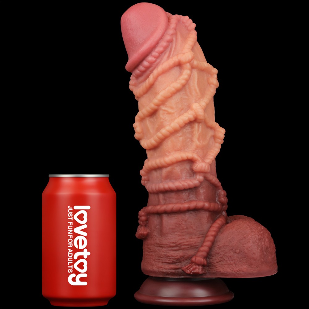 10.5'' Dual layered Platinum Silicone Cock with Rope | ViPstore.hu - Erotika webáruház #2 - EAN 6970260906777 | SKU LVTOY00679