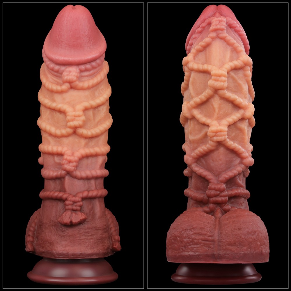 10.5'' Dual layered Platinum Silicone Cock with Rope | ViPstore.hu - Erotika webáruház #3 - EAN 6970260906777 | SKU LVTOY00679