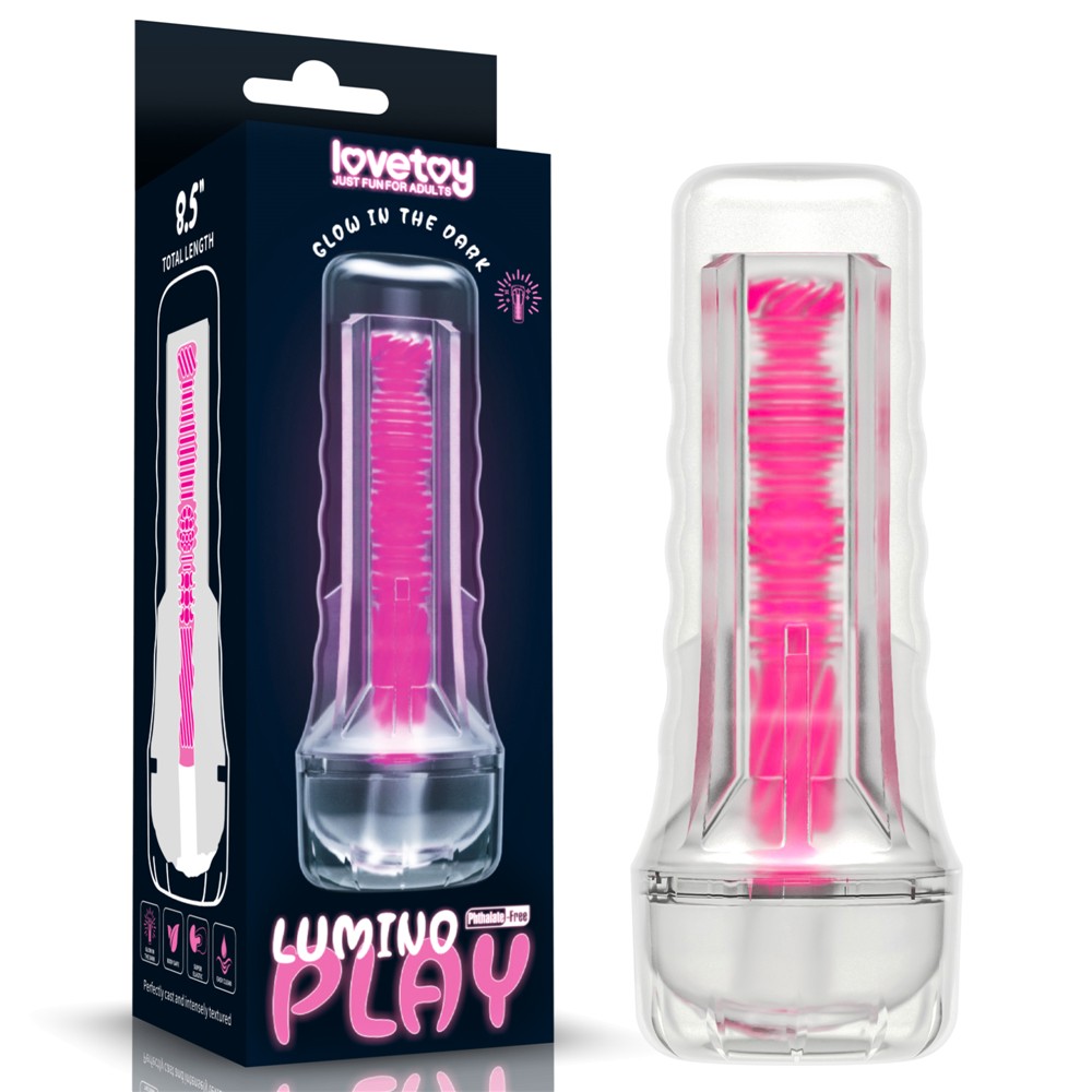 8.5'' Lumino Play Masturbator - Pink Glow | ViPstore.hu - Erotika webáruház #1 - EAN 6942063400059 | SKU LVTOY00706